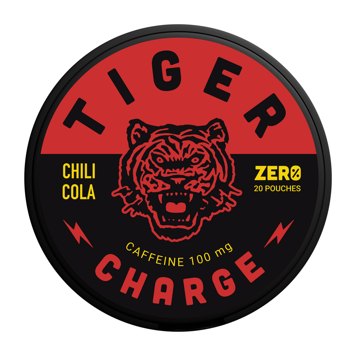 Tiger Charge - 100mg Caffeine Pouch - Chili Cola