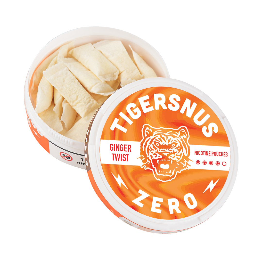 Tigersnus Zero - Ginger Twist - 16mg