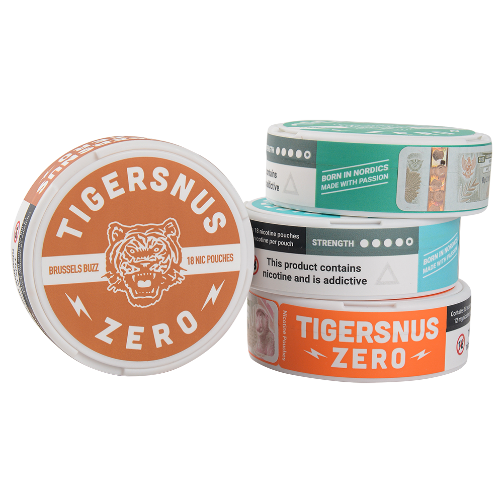 Tigersnus Zero - Glacial Mint - 16mg